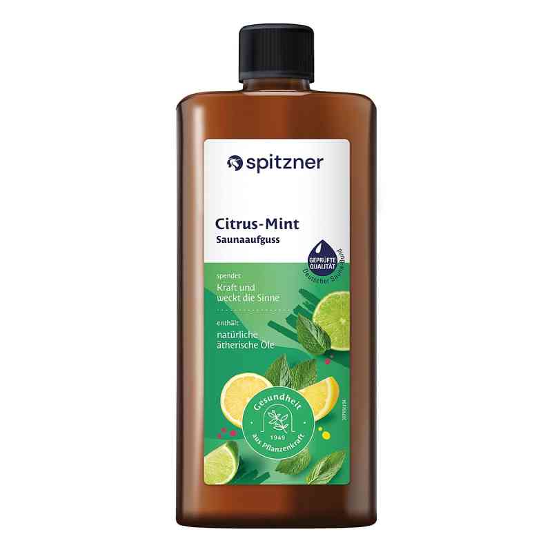 Spitzner Saunaaufguss Citrus Mint Wellness 1000 ml von W. Spitzner Arzneimittelfabrik GmbH PZN 01525609