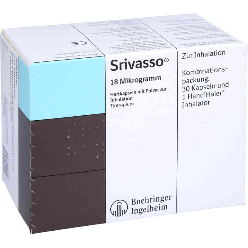 Srivasso 18 [my]g Kapseln mit Inhalat.Pulver+HandiHa 30 stk von BIOTHERAX biochemisch-pharmazeutische Gesellschaft PZN 11341980