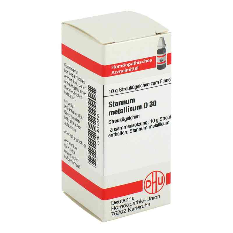 Stannum Met. D30 Globuli 10 g von DHU-Arzneimittel GmbH & Co. KG PZN 04237986