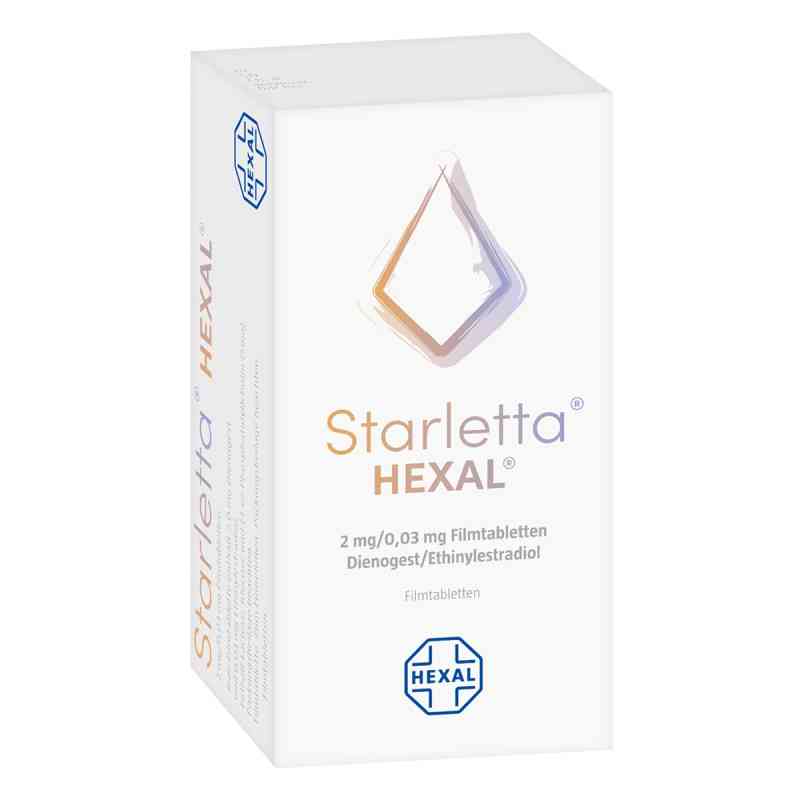 Starletta Hexal 2 mg/0,03 mg Filmtabletten 3X21 stk von Hexal AG PZN 09219220