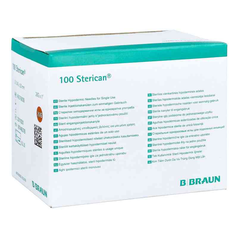 Sterican Einmalkanüle 26 G 25 Mm 100 stk von B. Braun Melsungen AG PZN 18746378