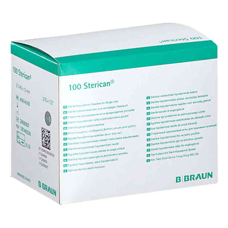 Sterican Einmalkanüle 27 G 12 Mm 100 stk von B. Braun Melsungen AG PZN 18746326