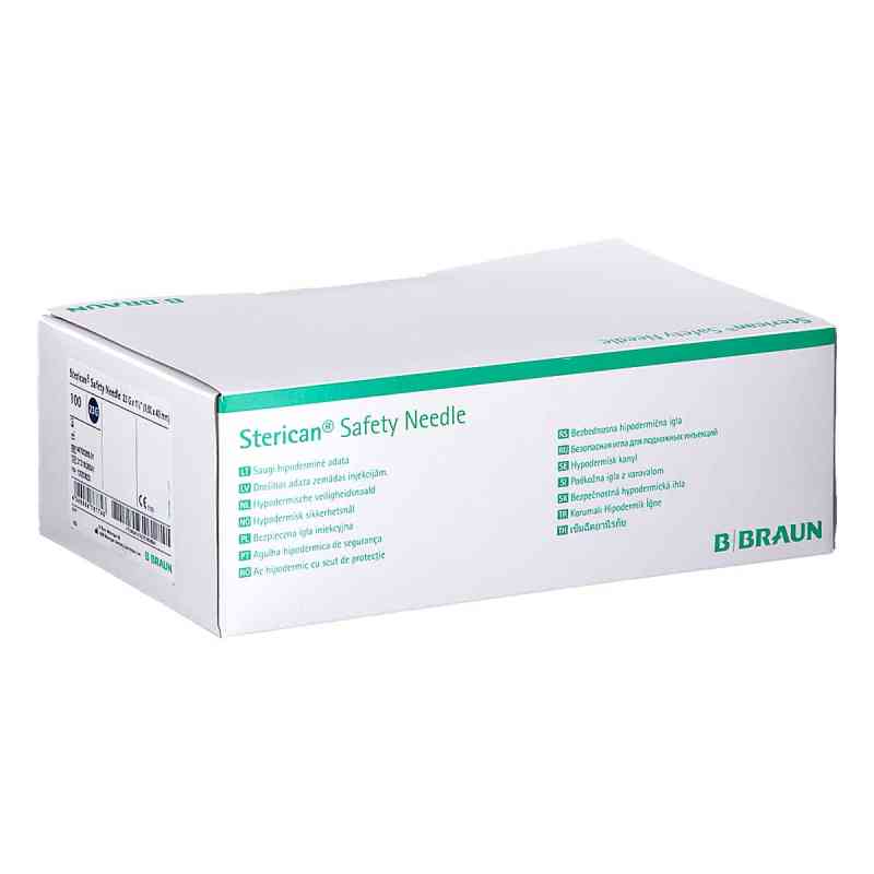 Sterican Safety Kanülen 23 Gx1 1/2 0,6x40 mm Eu 100 stk von B. Braun Melsungen AG PZN 13353823