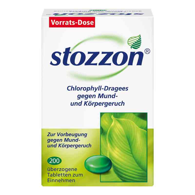 Stozzon Chlorophyll-Dragees gegen Mund- und Körpergeruch 200 stk von Queisser Pharma GmbH & Co. KG PZN 00977427