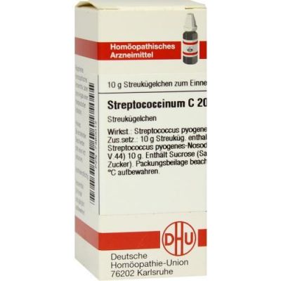Streptococcinum C200 Globuli 10 g von DHU-Arzneimittel GmbH & Co. KG PZN 07460012