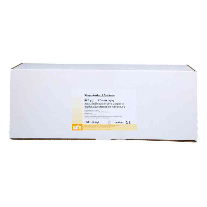 Streptokokken A Testkit 20 stk von Laboklinika Produktions-und Vertriebs-Gesellschaft PZN 01612389