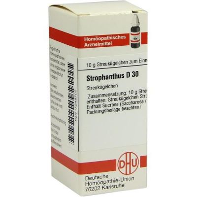 Strophanthus D30 Globuli 10 g von DHU-Arzneimittel GmbH & Co. KG PZN 07249702
