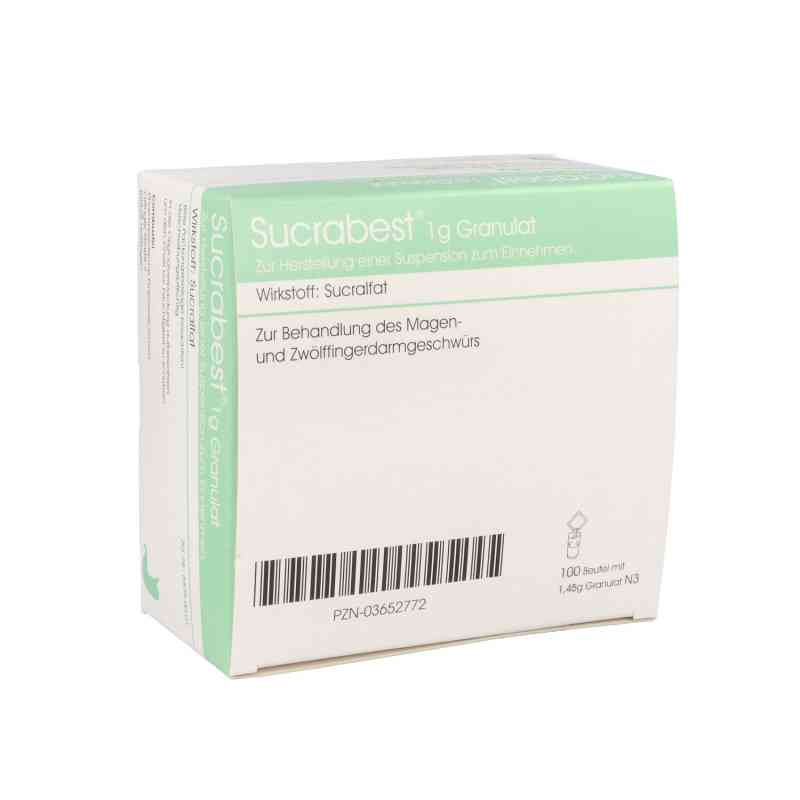 Sucrabest 1g 100 stk von COMBUSTIN Pharmazeutische Präpar PZN 03652772