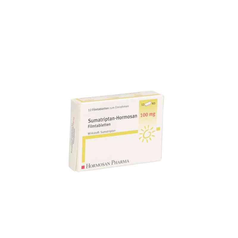 Sumatriptan-Hormosan 100mg 12 stk von HORMOSAN Pharma GmbH PZN 10998471