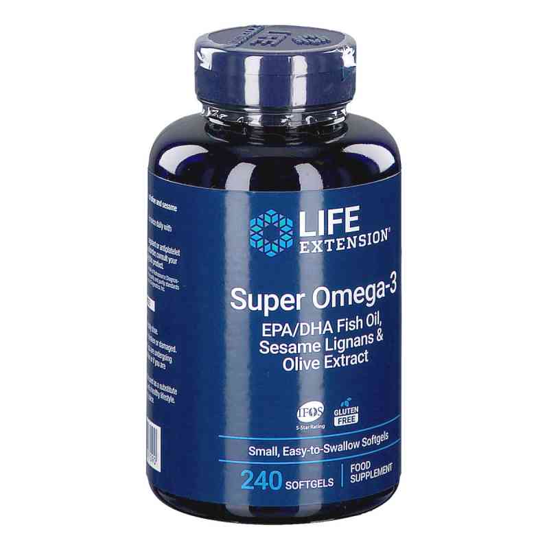 Super Omega-3 EPA/DHA Fish Oil Weichkapseln 240 stk von Vitalized B.V. PZN 19740484