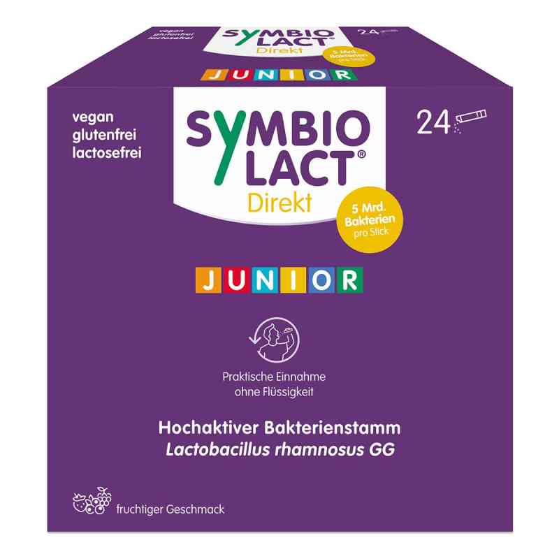 Symbiolact Direkt Junior Pulver Sticks 24X1 g von Klinge Pharma GmbH PZN 19714222