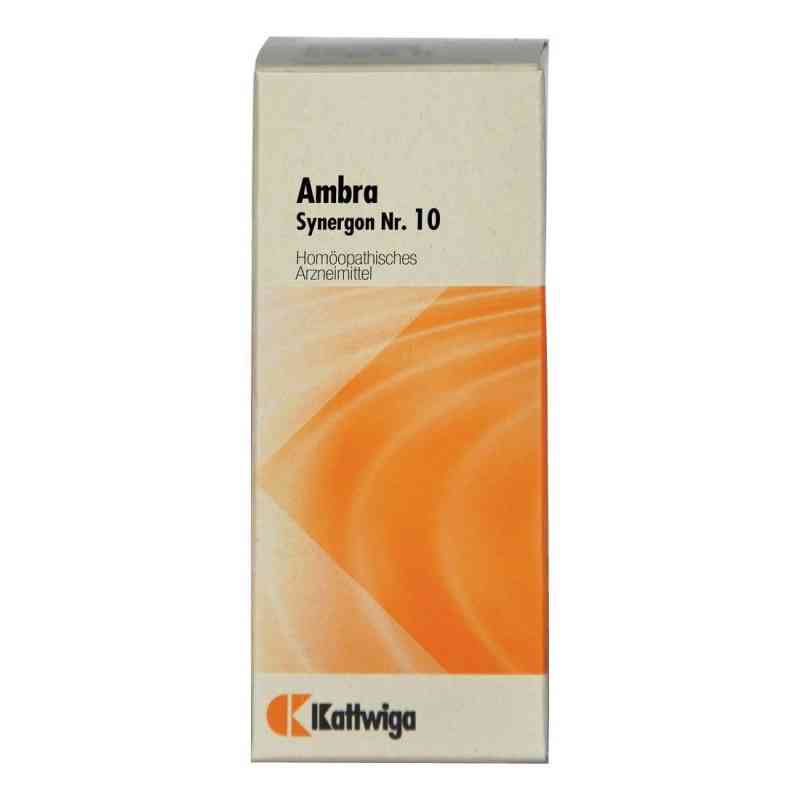 Synergon 10 Ambra Tropfen 20 ml von Kattwiga Arzneimittel GmbH PZN 00997625