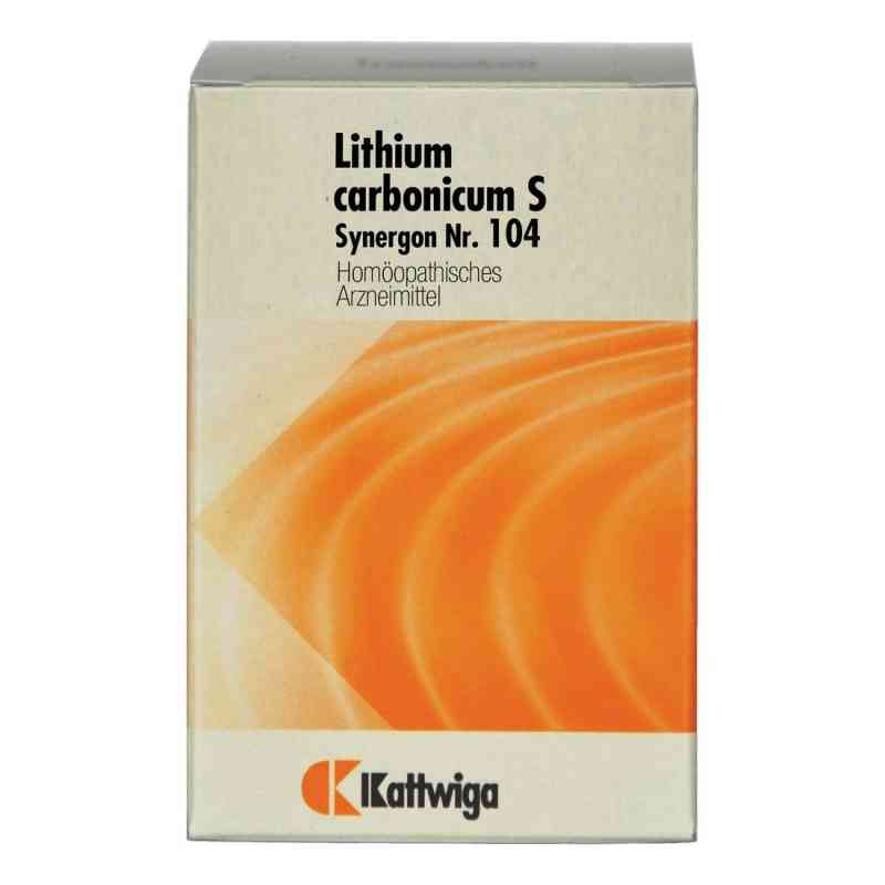 Synergon 104 Lithium carb. S Tabletten 200 stk von Kattwiga Arzneimittel GmbH PZN 03634165