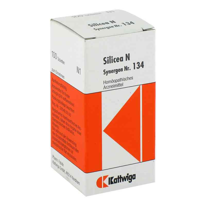 Synergon 134 Silicea N Tabletten 100 stk von Kattwiga Arzneimittel GmbH PZN 04905666