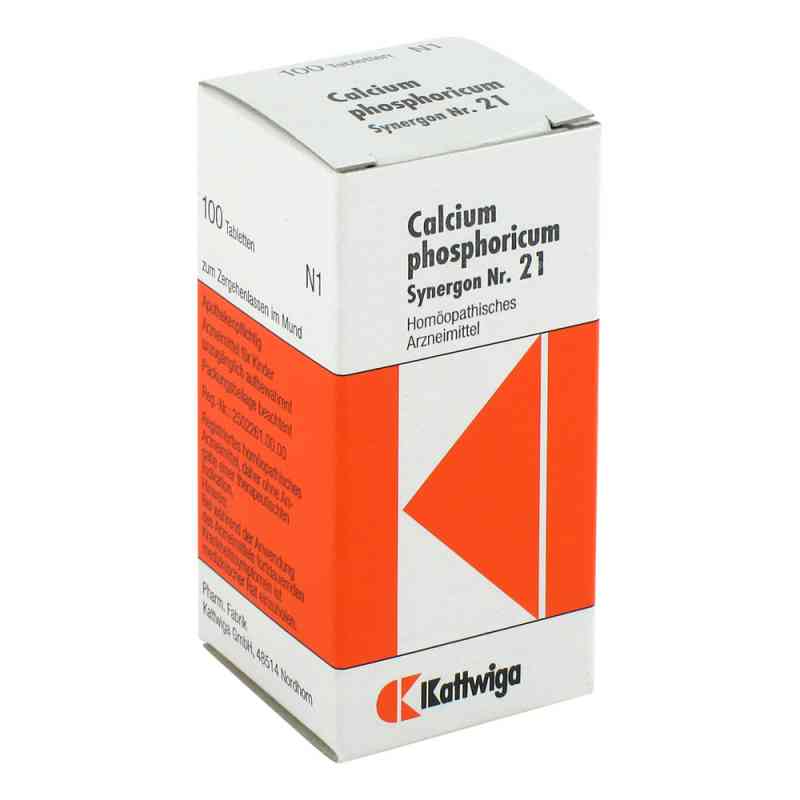 Synergon 21 Calcium phos Tabletten 100 stk von Kattwiga Arzneimittel GmbH PZN 04905778