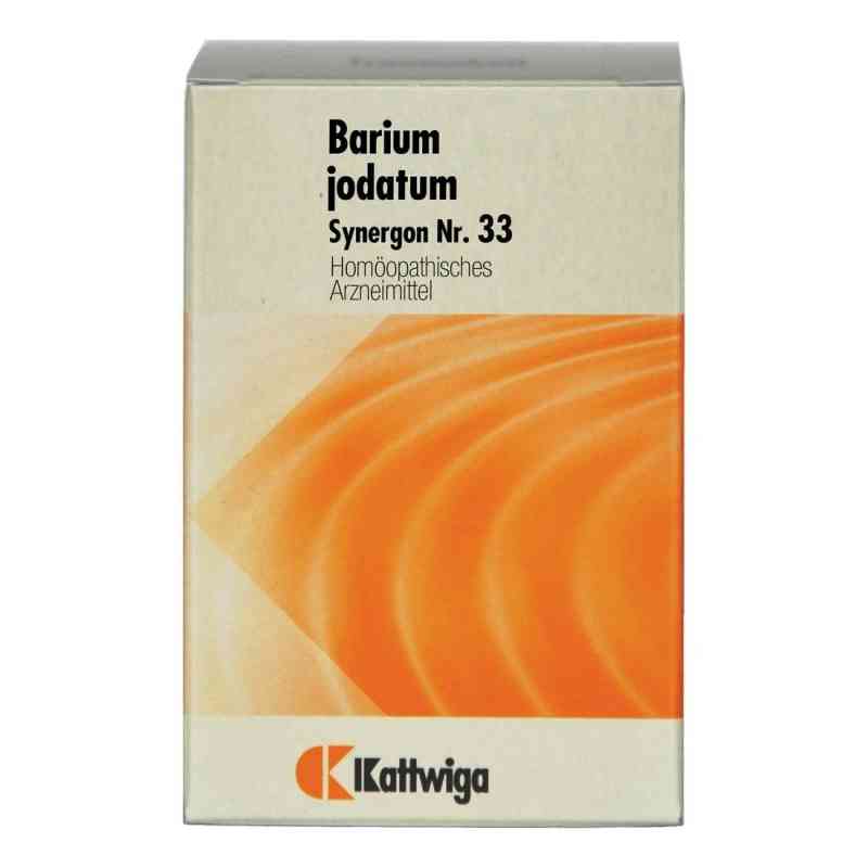 Synergon 33 Barium jodatum Tabletten 200 stk von Kattwiga Arzneimittel GmbH PZN 04905726