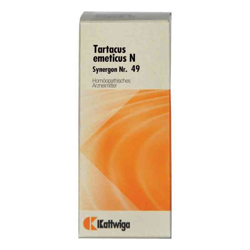 Synergon 49 Tartarus emeticus N Tropfen 50 ml von Kattwiga Arzneimittel GmbH PZN 03633496