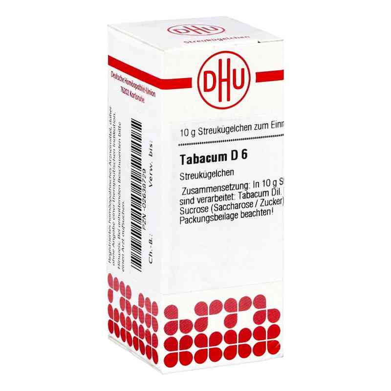 Tabacum D6 Globuli 10 g von DHU-Arzneimittel GmbH & Co. KG PZN 02638729
