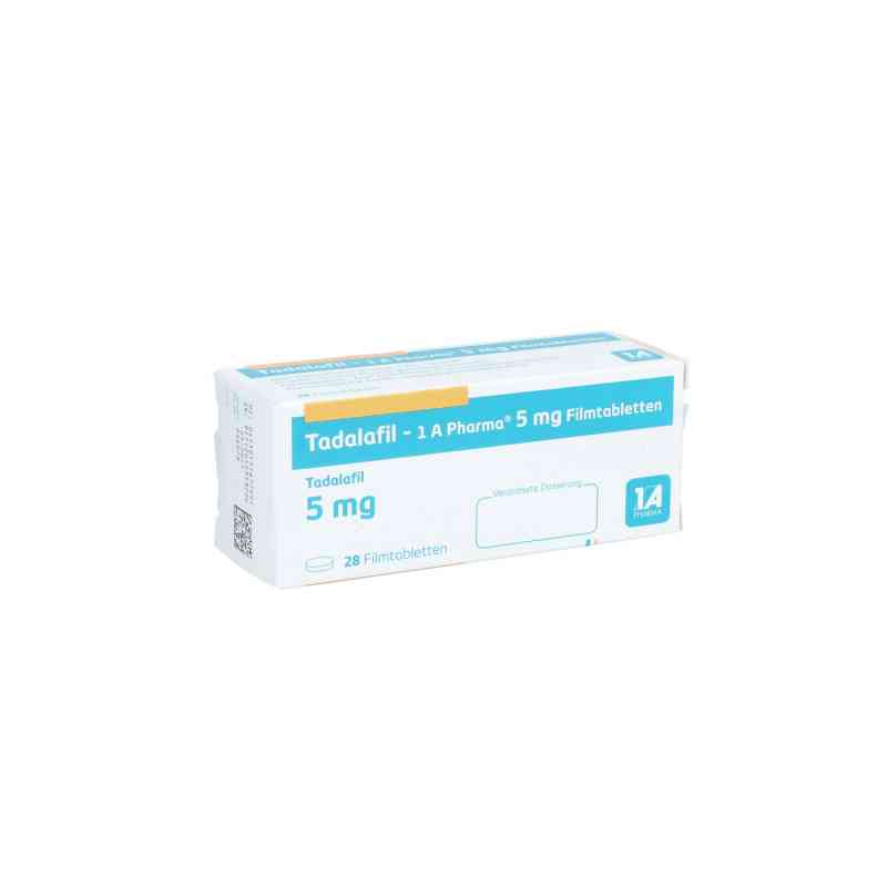 Tadalafil 1a Pharma 5 mg Filmtabletten 28 stk von 1 A Pharma GmbH PZN 13167799