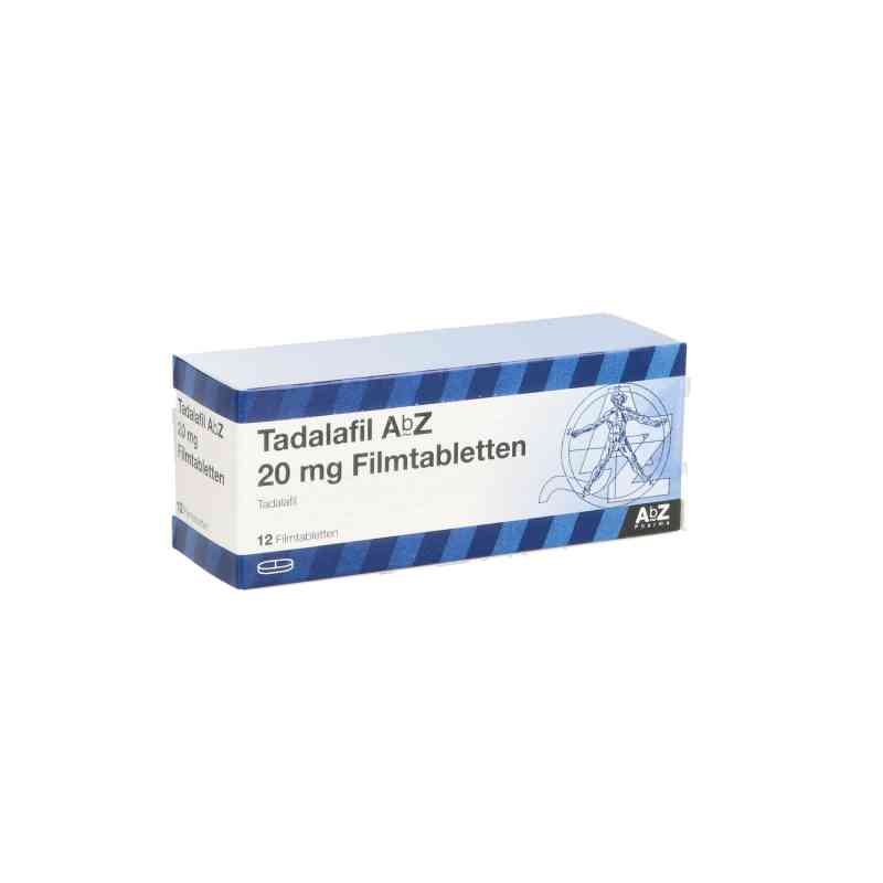 Tadalafil Abz 20 mg Filmtabletten 12 stk von AbZ Pharma GmbH PZN 13168830