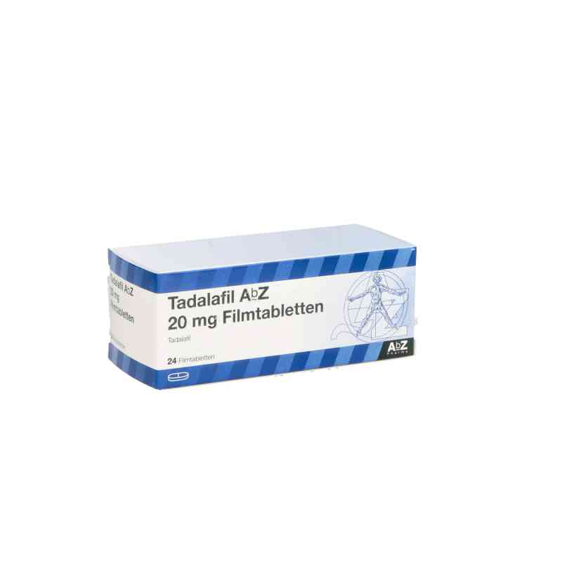Tadalafil Abz 20 mg Filmtabletten 24 stk von AbZ Pharma GmbH PZN 13720368
