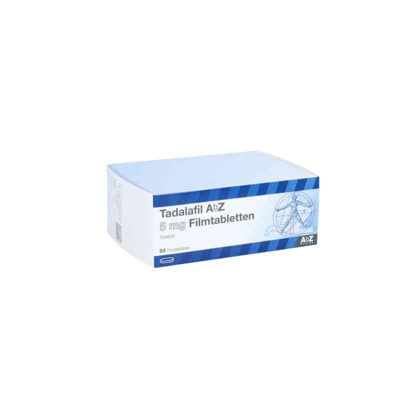 Tadalafil Abz 5 mg Filmtabletten 84 stk von AbZ Pharma GmbH PZN 13168793