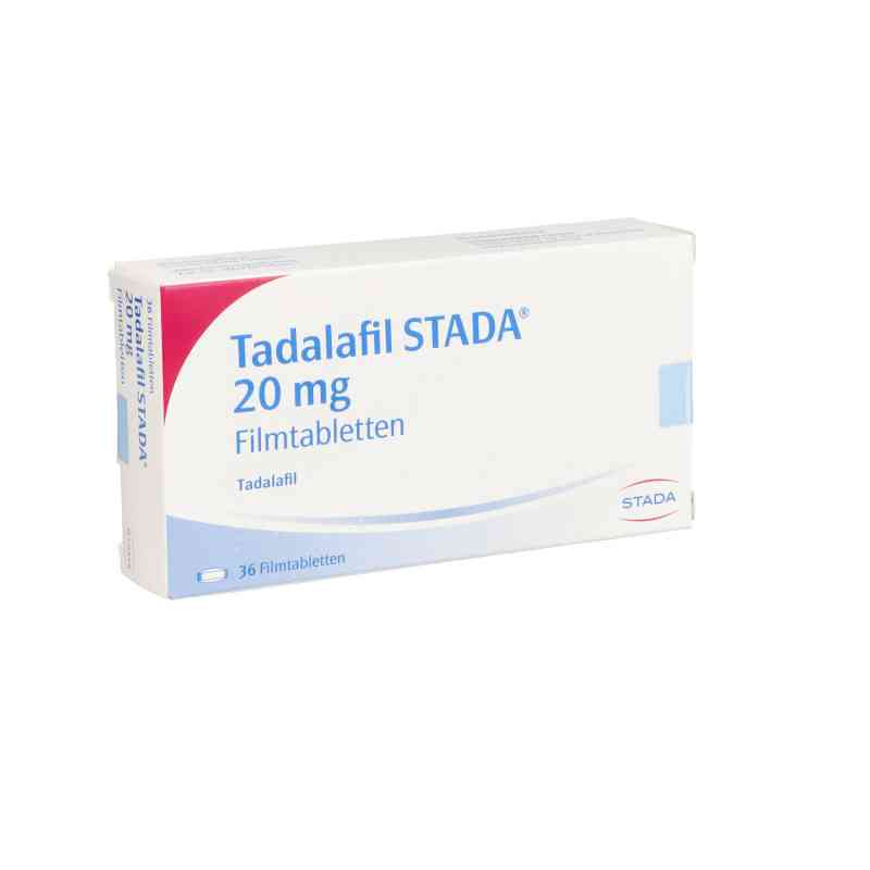 Tadalafil Stada 20 mg Filmtabletten 36 stk von STADAPHARM GmbH PZN 12903724
