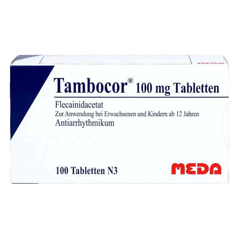 Tambocor Tabletten 100 stk von Mylan Healthcare GmbH PZN 02489784
