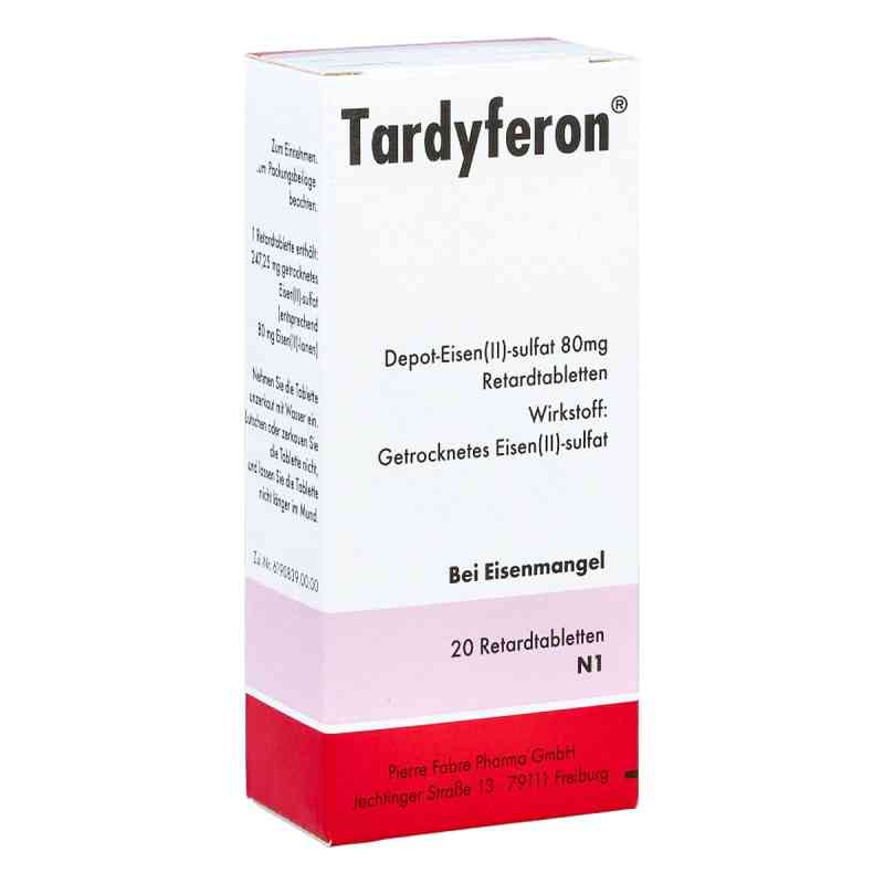 Tardyferon Depot-Eisen(II)-sulfat 80mg 20 stk von Pierre Fabre Pharma GmbH PZN 02494029
