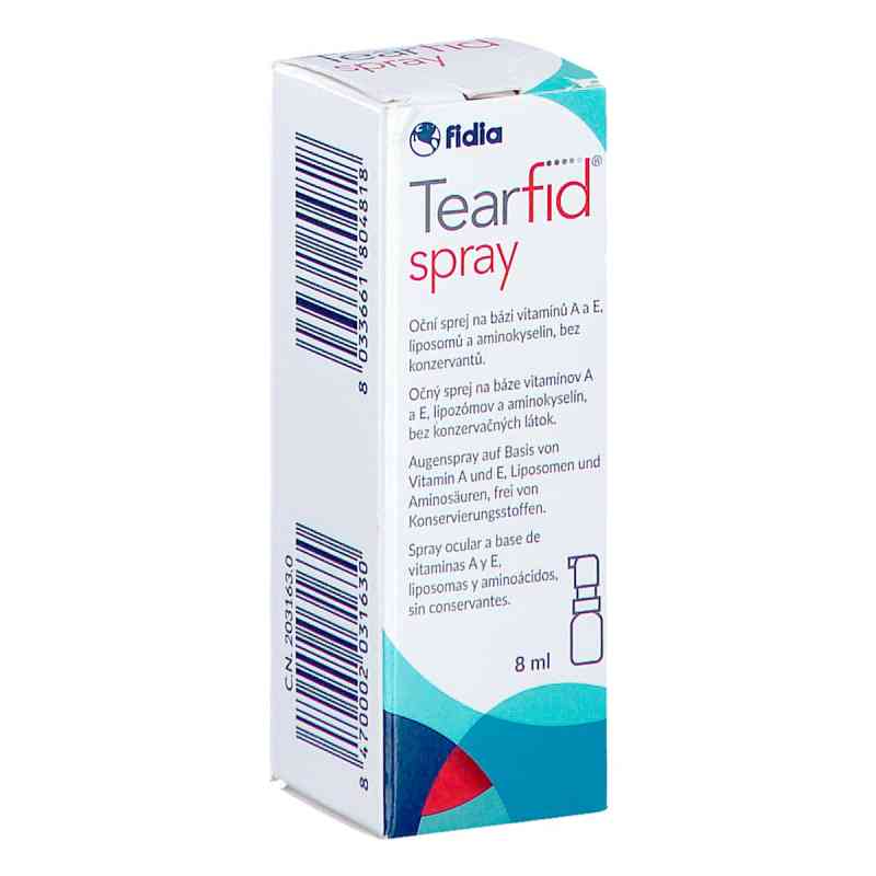 Tearfid Augenspray 8 ml von Fidia Pharma GmbH PZN 15407960