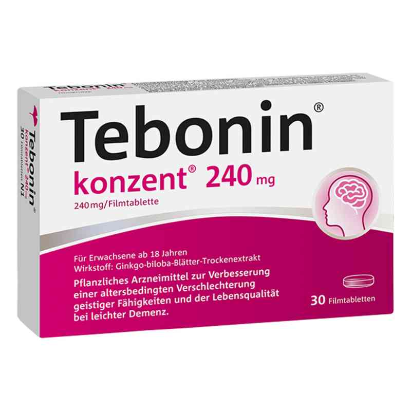 Tebonin konzent 240mg 30 stk von Dr.Willmar Schwabe GmbH & Co.KG PZN 07752016