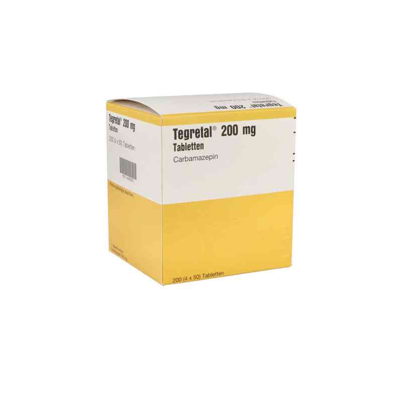 Tegretal 200mg 4X50 stk von NOVARTIS Pharma GmbH PZN 04922972