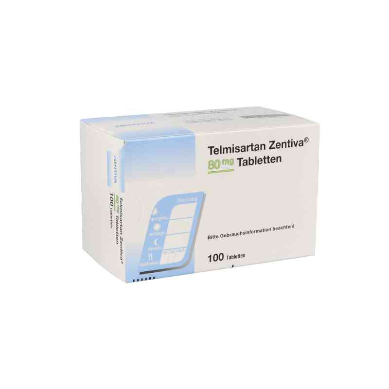 Telmisartan Zentiva 80mg 100 stk von Zentiva Pharma GmbH PZN 10353550