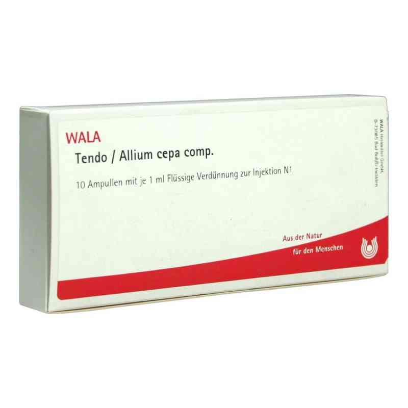 Tendo/ Allium Cepa compositus Ampullen 10X1 ml von WALA Heilmittel GmbH PZN 02086974