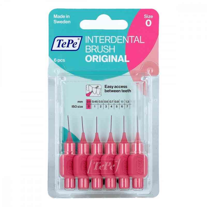 Tepe Interdentalbürste 0,4mm pink 6 stk von TePe D-A-CH GmbH PZN 07641185