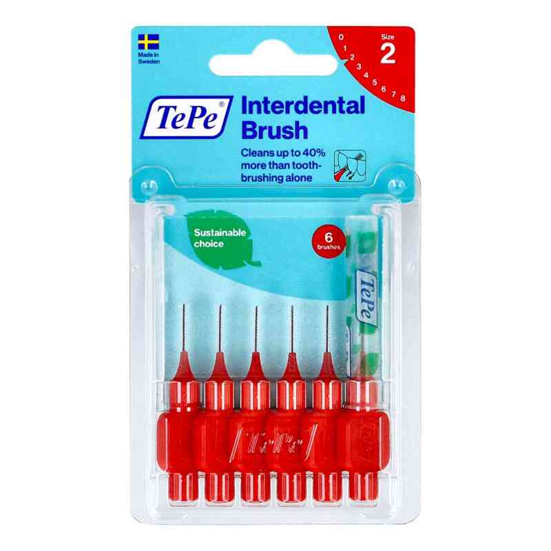 Tepe Interdentalbürste 0,5mm rot 6 stk von TePe D-A-CH GmbH PZN 07641305