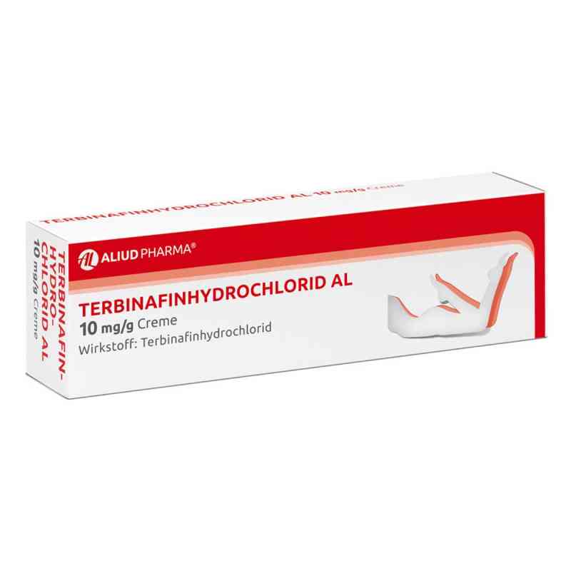Terbinafinhydrochlorid AL 10 mg/g Creme bei Fußpilz 15 g von ALIUD Pharma GmbH PZN 03563229