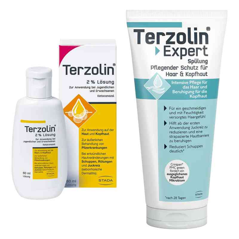 Terzolin Lösung 60 ml + Expert Spülung 1 Set von STADA Consumer Health Deutschland GmbH PZN 08107629