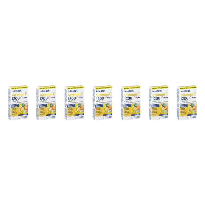 Tetesept Vitamin C 1.200mg + Zink+D3 Depot Tabletten 7x30 stk von Merz Consumer Care GmbH PZN 08104855