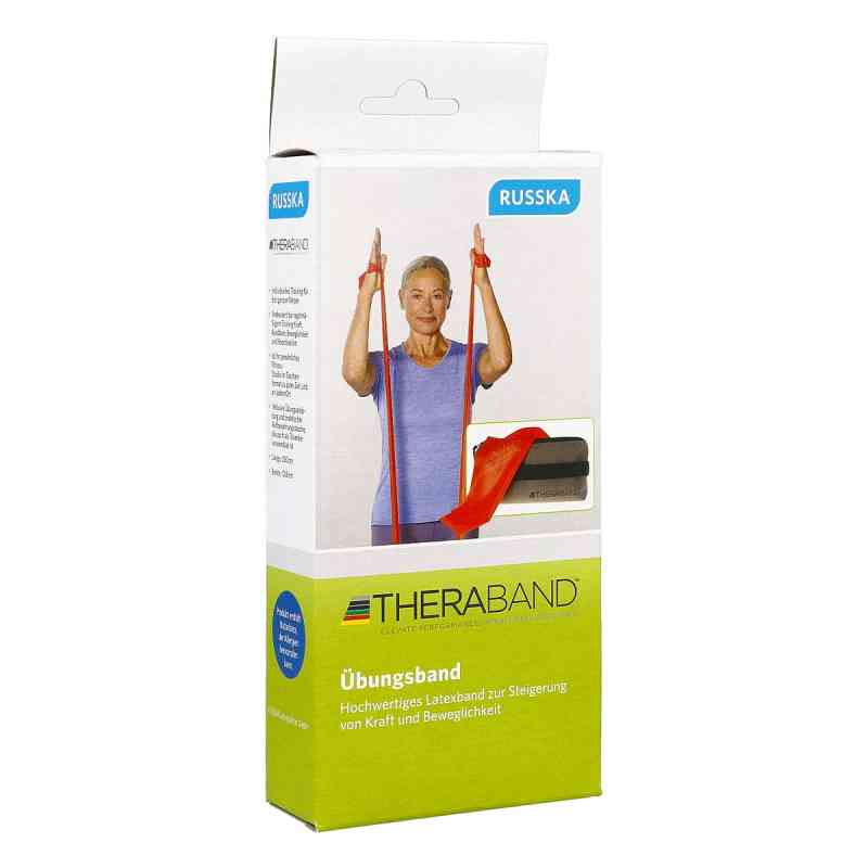 Thera Band Travel 2,5 m mittel stark rot 1 stk von LUDWIG BERTRAM GmbH PZN 00224254