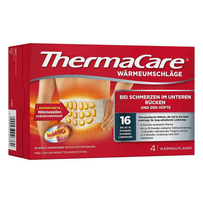 ThermaCare Wärmeumschläge für unteren Rücken & Hüfte 4 stk von Angelini Pharma Deutschland GmbH PZN 00707366