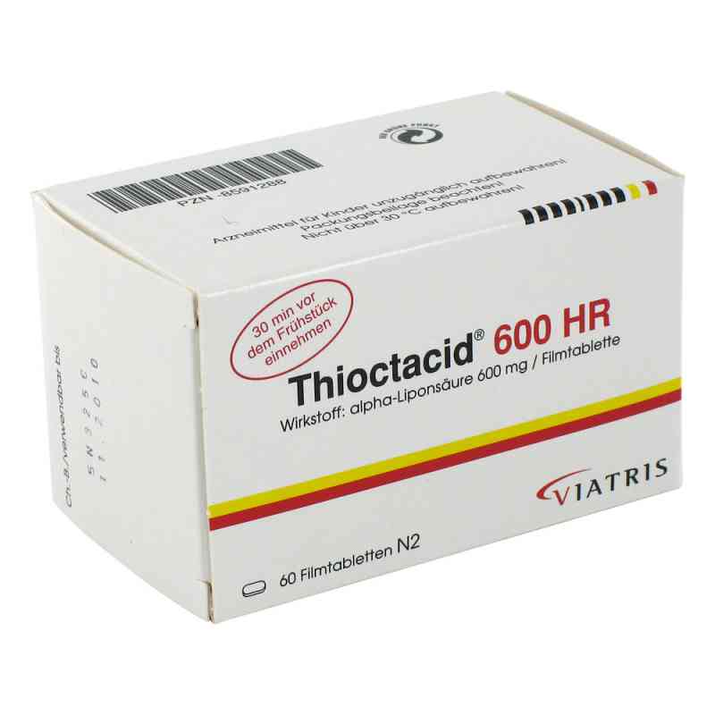 Thioctacid 600 HR 60 stk von MEDA Pharma GmbH & Co.KG PZN 08591288