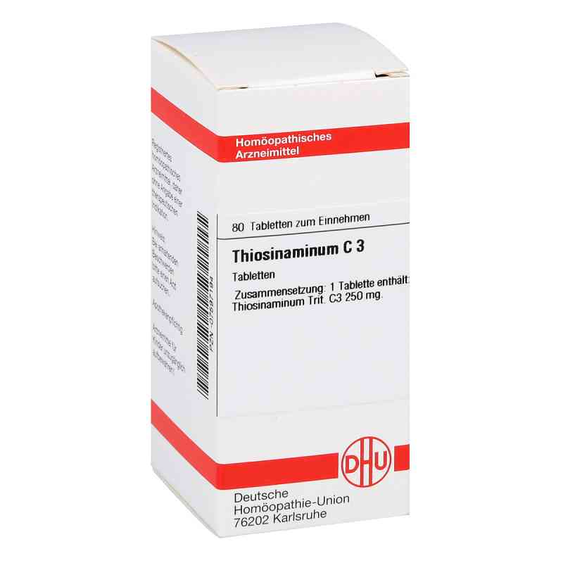 Thiosinaminum C3 Tabletten 80 stk von DHU-Arzneimittel GmbH & Co. KG PZN 07597194