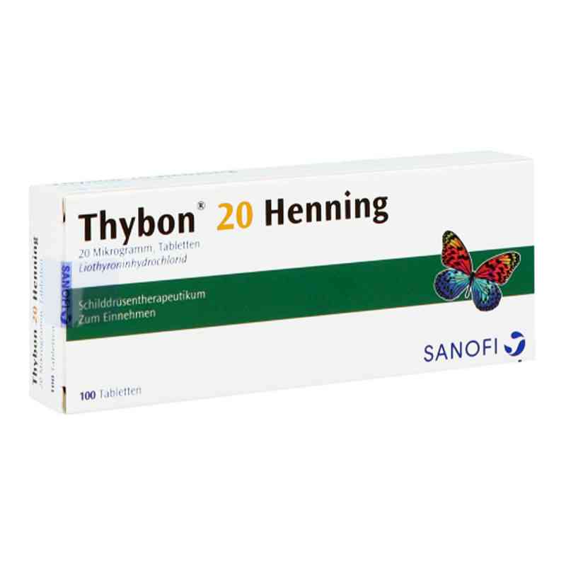Thybon 20 Henning 100 stk von Sanofi-Aventis Deutschland GmbH PZN 07498960
