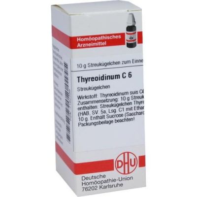Thyreoidinum C6 Globuli 10 g von DHU-Arzneimittel GmbH & Co. KG PZN 07182398