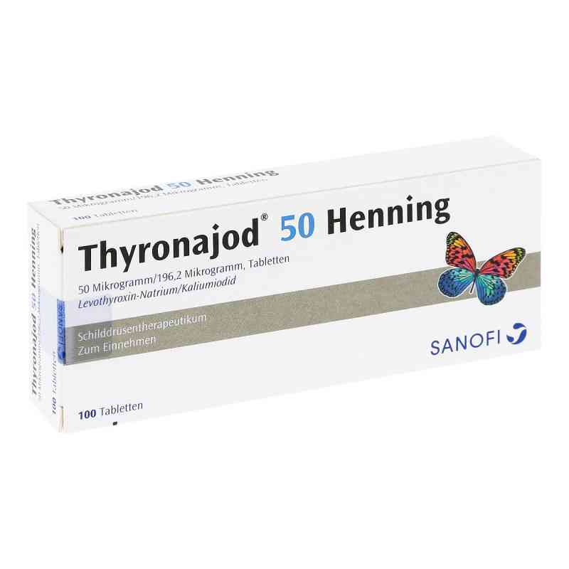 Thyronajod 50 Henning 100 stk von Sanofi-Aventis Deutschland GmbH PZN 06882219