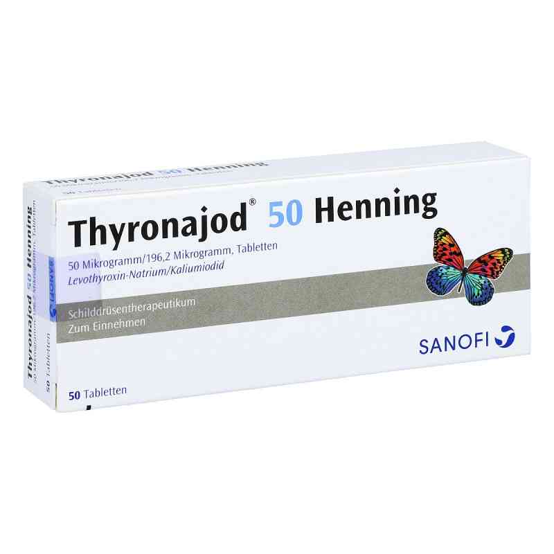 Thyronajod 50 Henning 50 stk von Sanofi-Aventis Deutschland GmbH PZN 06882202