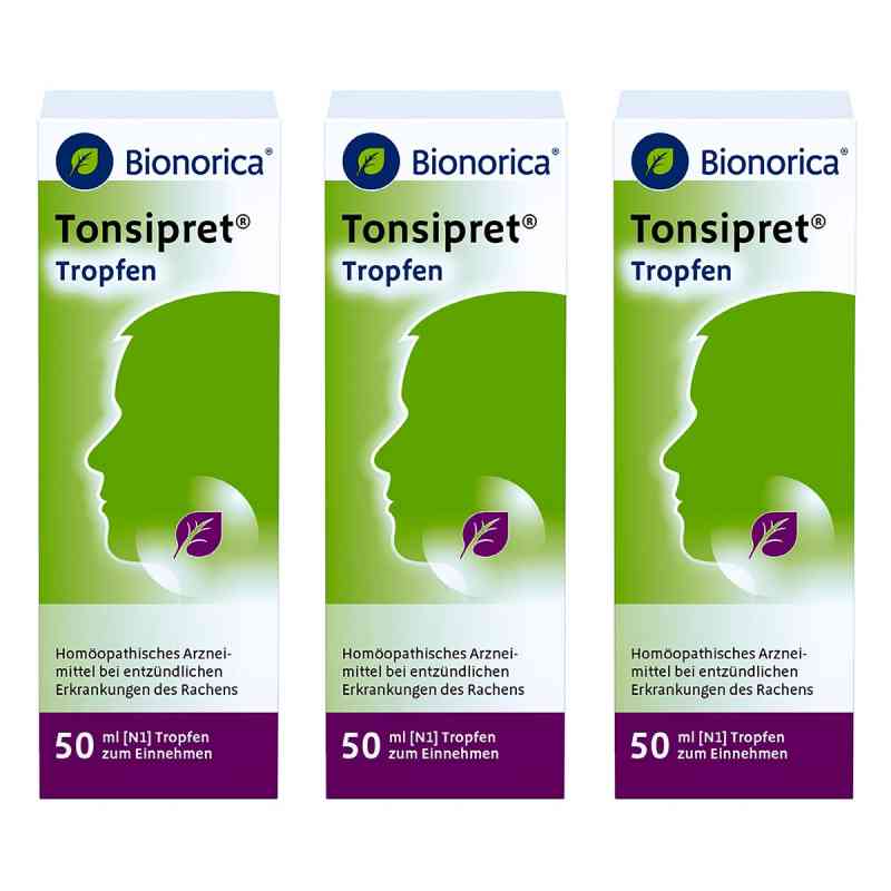 Tonsipret Tropfen 3x50 ml von Bionorica SE PZN 08106300