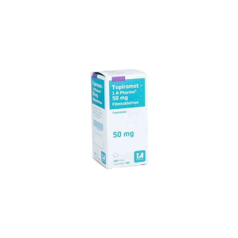 Topiramat-1a Pharma 50 mg Filmtabletten 200 stk von 1 A Pharma GmbH PZN 05369230