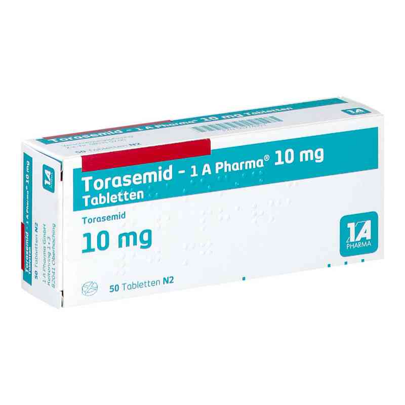 Torasemid-1A Pharma 10mg 50 stk von 1 A Pharma GmbH PZN 00774003